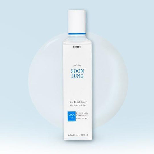 [EtudeHouse] SoonJung Cica Relief Toner 200ml