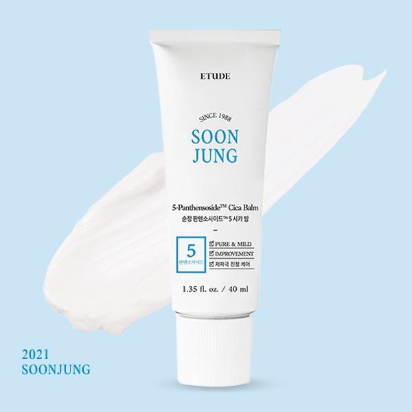 [EtudeHouse] SoonJung 5-Panthensoside Cica Balm 40ml (21AD)