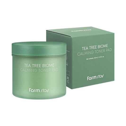 [Farmstay] Tea Tree Biome Calming Toner Pad 70pcs