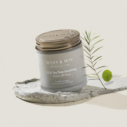 [Mary&May] CICA TeaTree Soothing Wash off Pack 125g