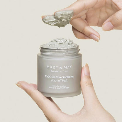 [Mary&May] CICA TeaTree Soothing Wash off Pack 125g