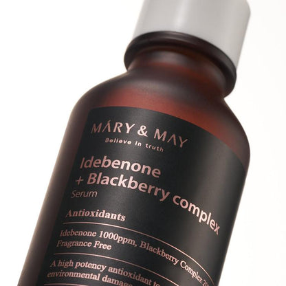 [MARY&MAY] Idebenone + Blackberry Complex Serum - 30ml