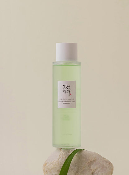 [BeautyOfJoseon] Green Plum Refreshing Toner : AHA + BHA 150ml