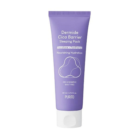 [PURITO] Dermide Cica Barrier Sleeping Pack 80ml