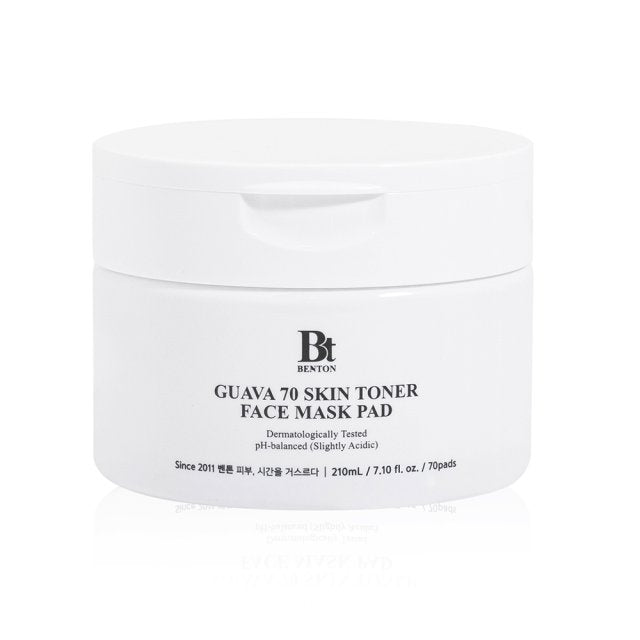 [benton] Guava 70 Skin Toner Face Mask Pad 210ml / 70pcs