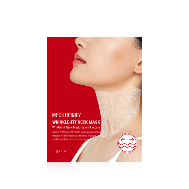 [MediTherapy] Wrinkle-Fit Neck Mask 7ea