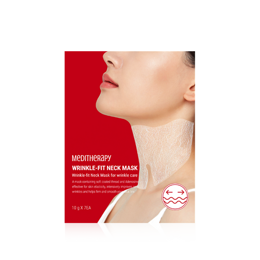 [MediTherapy] Wrinkle-Fit Neck Mask 7ea