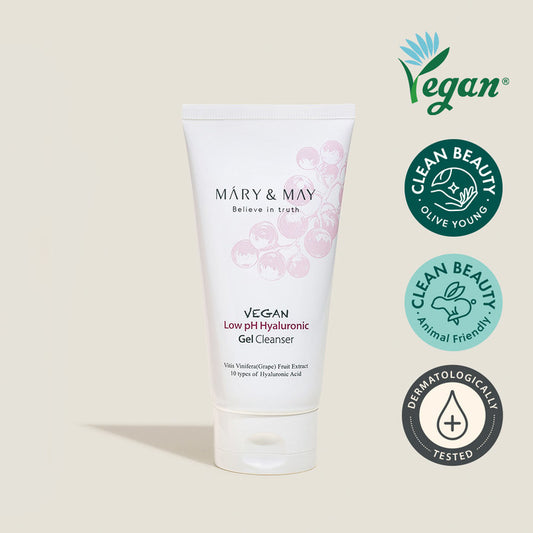 [Mary&May] Vegan Low pH Hyaluronic Gel Cleanser 150ml