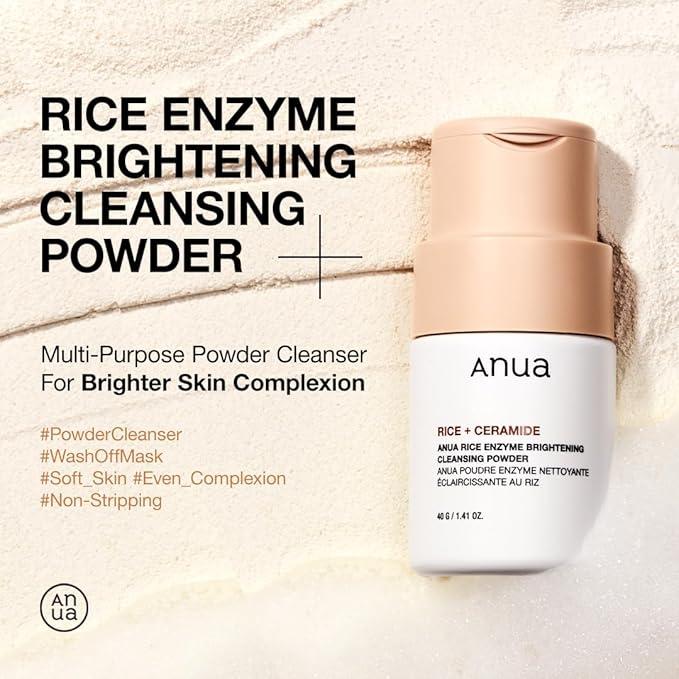 [Anua] RICE ENZYME BRIGHTENING CLEANSING POWDER 40g