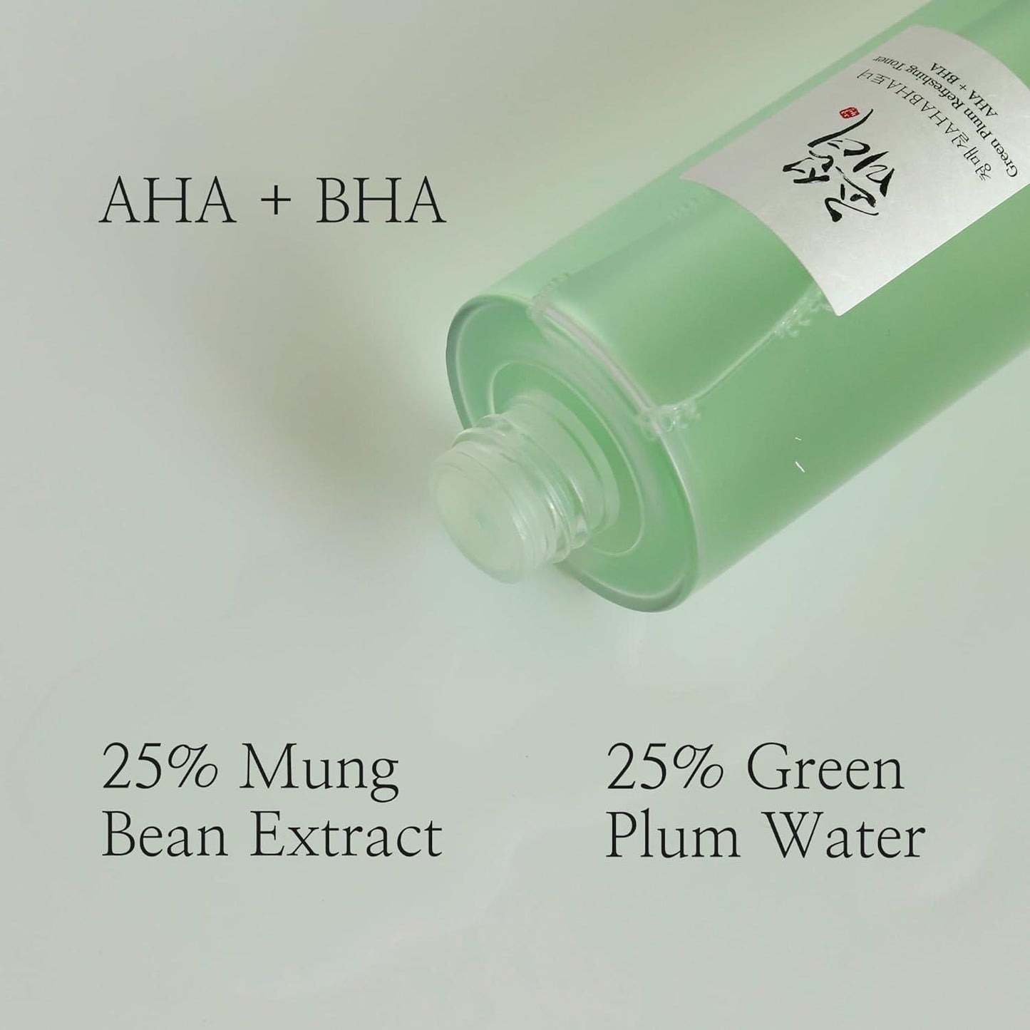 [BeautyOfJoseon] Green Plum Refreshing Toner : AHA + BHA 150ml