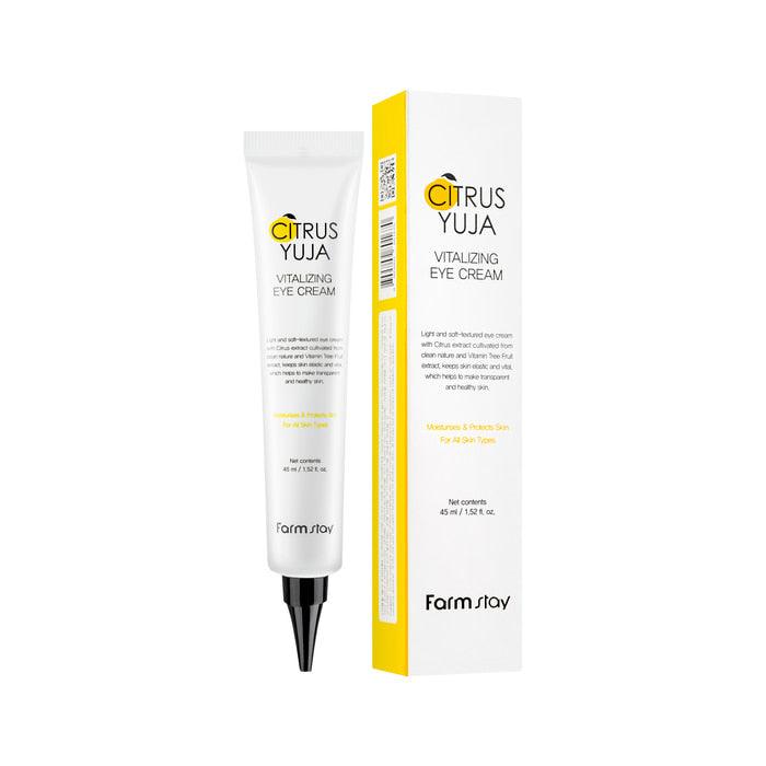 [Farmstay] Citrus Yuja Vitalizing Eye Cream 45ml - Yulbu