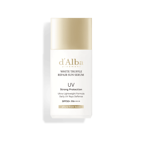 [d'Alba] White Truffle Repair Sun Serum SPF50+, PA++++ 35ml - Yulbu