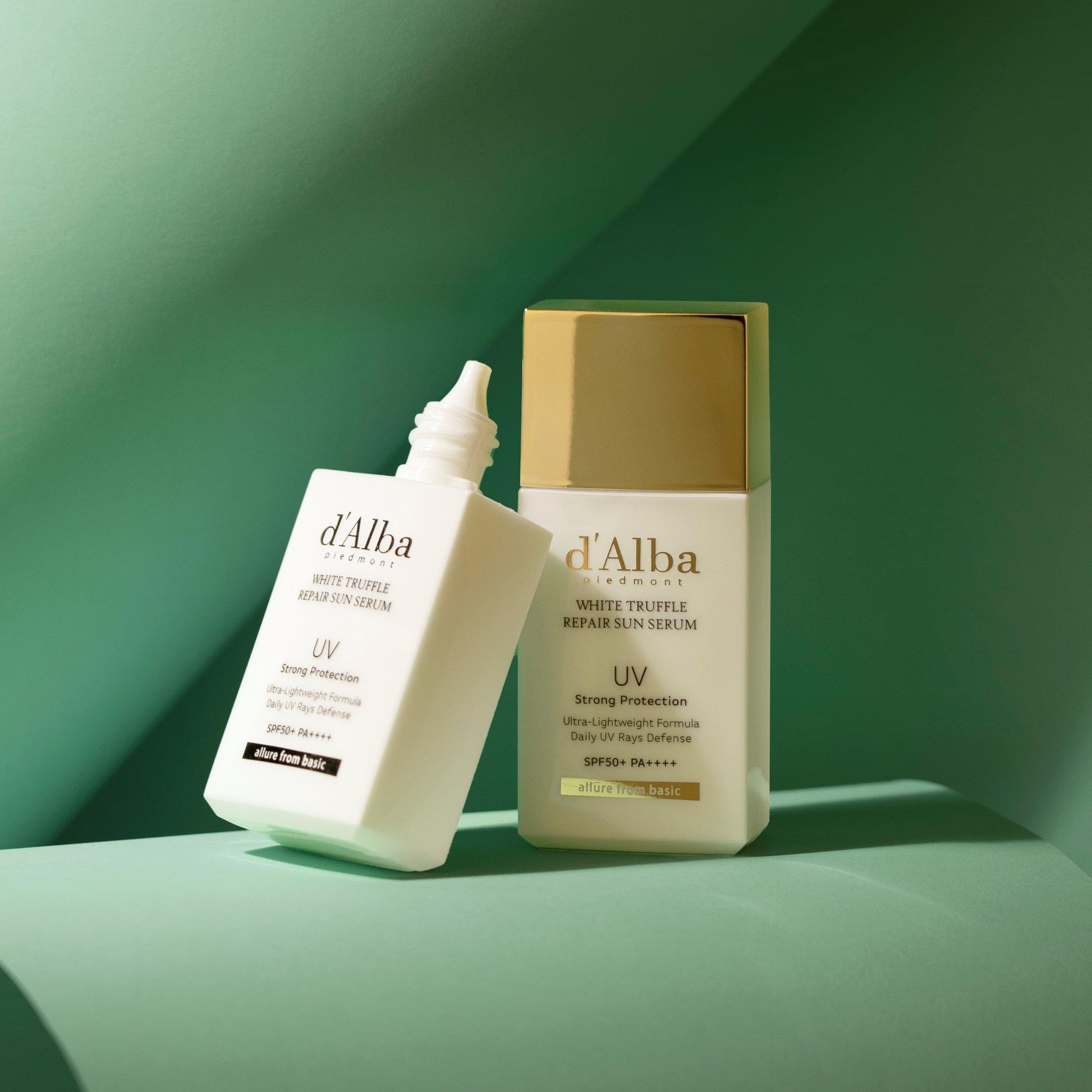 [d'Alba] White Truffle Repair Sun Serum SPF50+, PA++++ 35ml - Yulbu